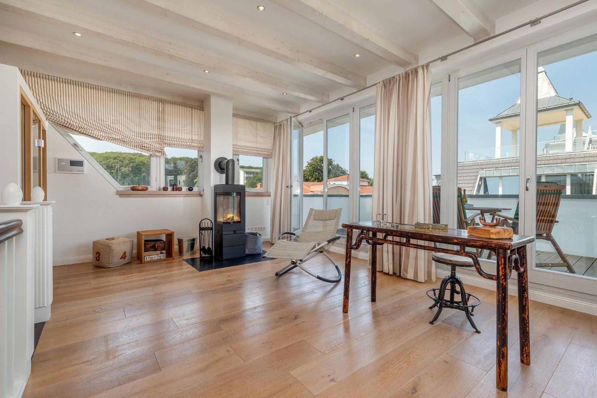 Villa Theres Penthouse Seaside Sellin  Ngoại thất bức ảnh